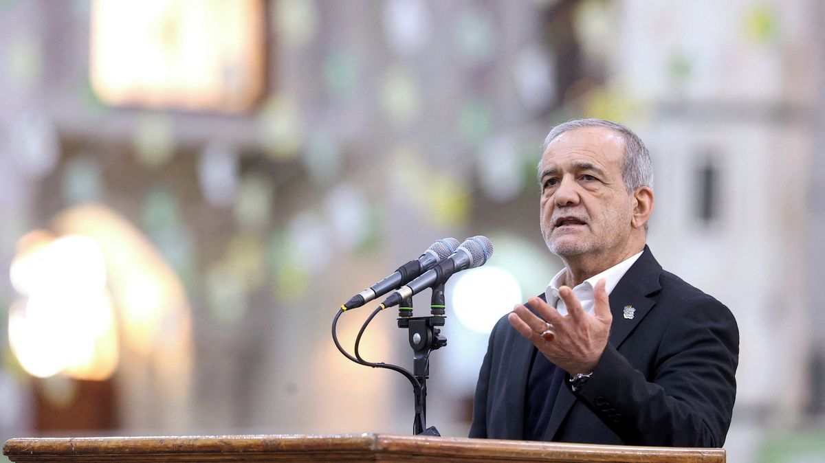 Íránský prezident Masúd Pezeškján nařídil zahájit jaderné rozhovory s USA